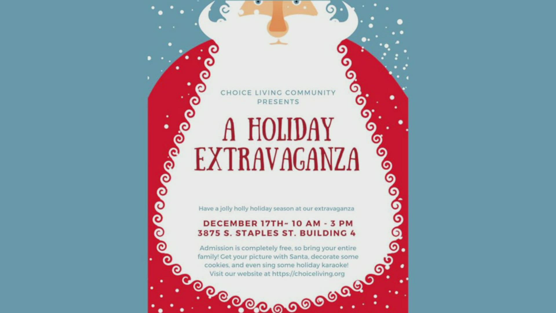 Dr. Scott of the Choice Living Community joined us live to invite the Coastal Bend to the living center's Holiday Extravaganza on Saturday.