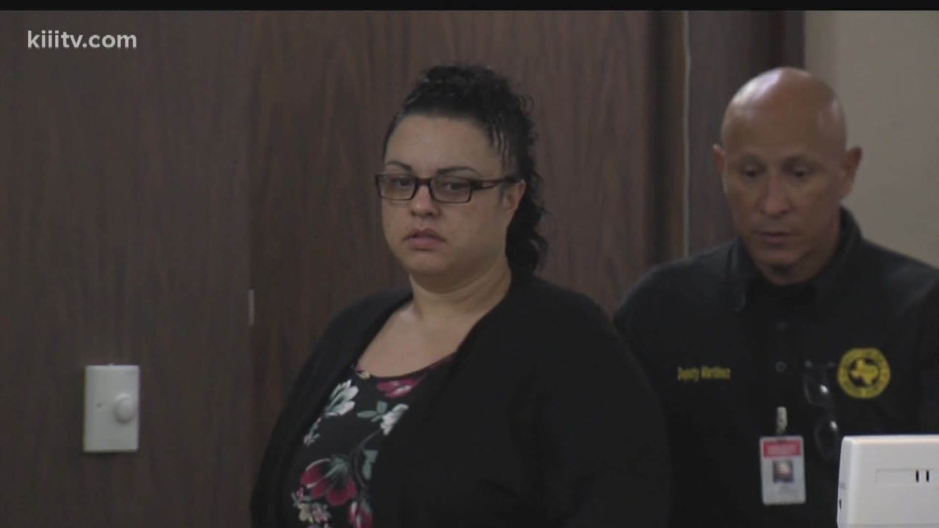 A woman accused in the shooting death of a transgender woman in Robstown appeared in court Monday.
