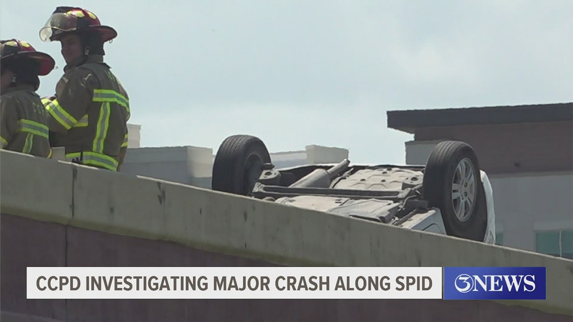 CCPD investigating major crash along SPID | kiiitv.com