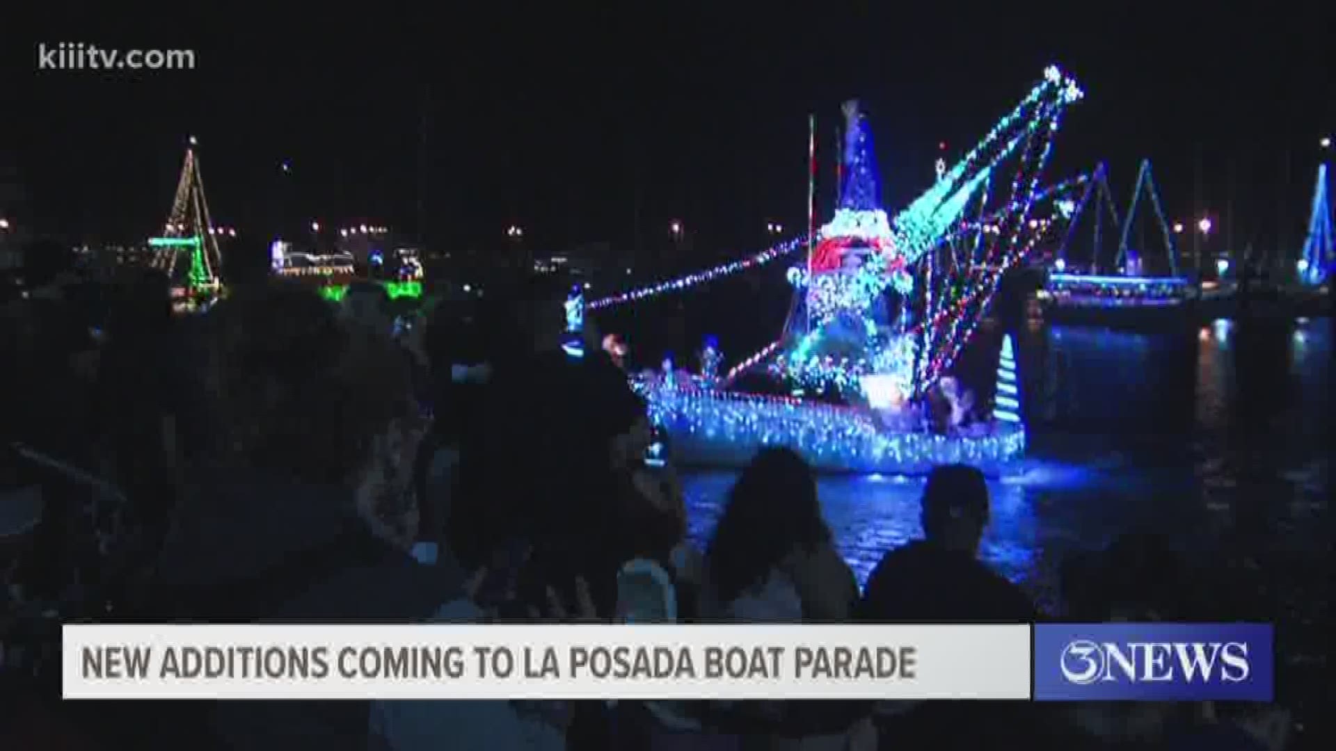 The La Posada Lighted Boat Parade happens the first Friday and Saturday of December.