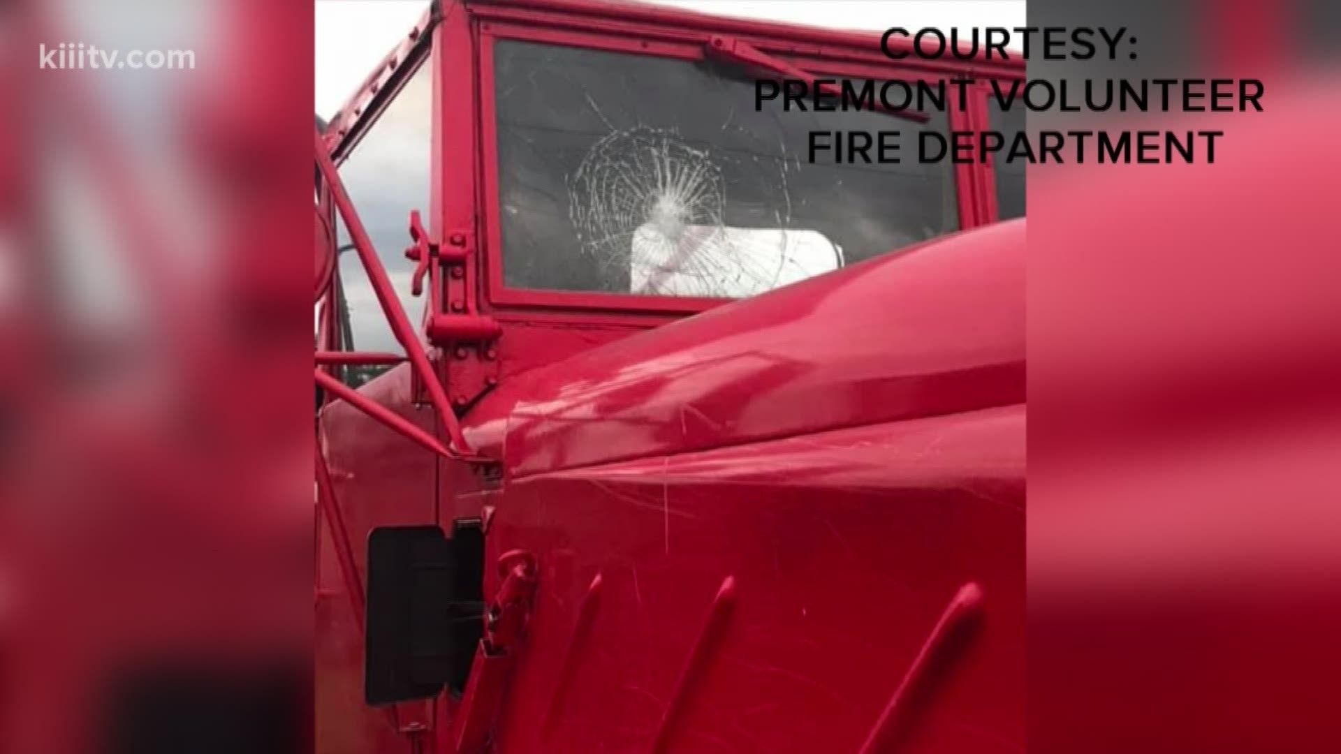 Premont fire trucks vandalized