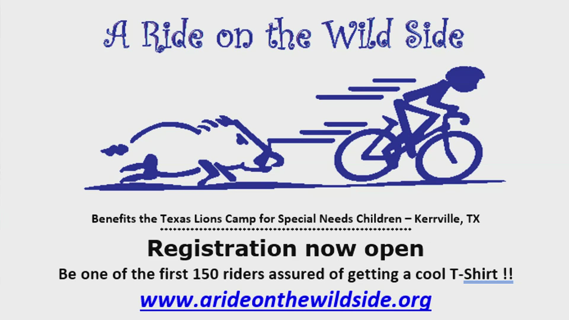 The Kingsville Noon Lions Club joined us live to invite the public to their 'A Ride on the Wild Side' charity bike tour at King Ranch.