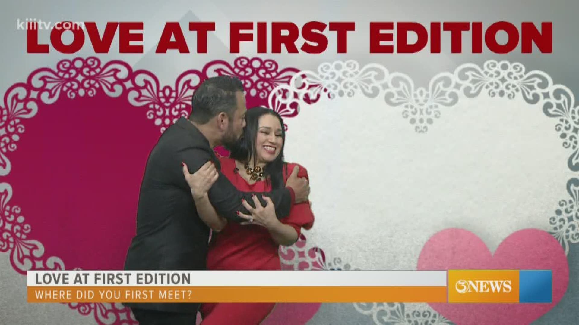 The 3News First Edition crew invited their significant others to the station to test their love knowledge in a segment called "Love at First Edition".