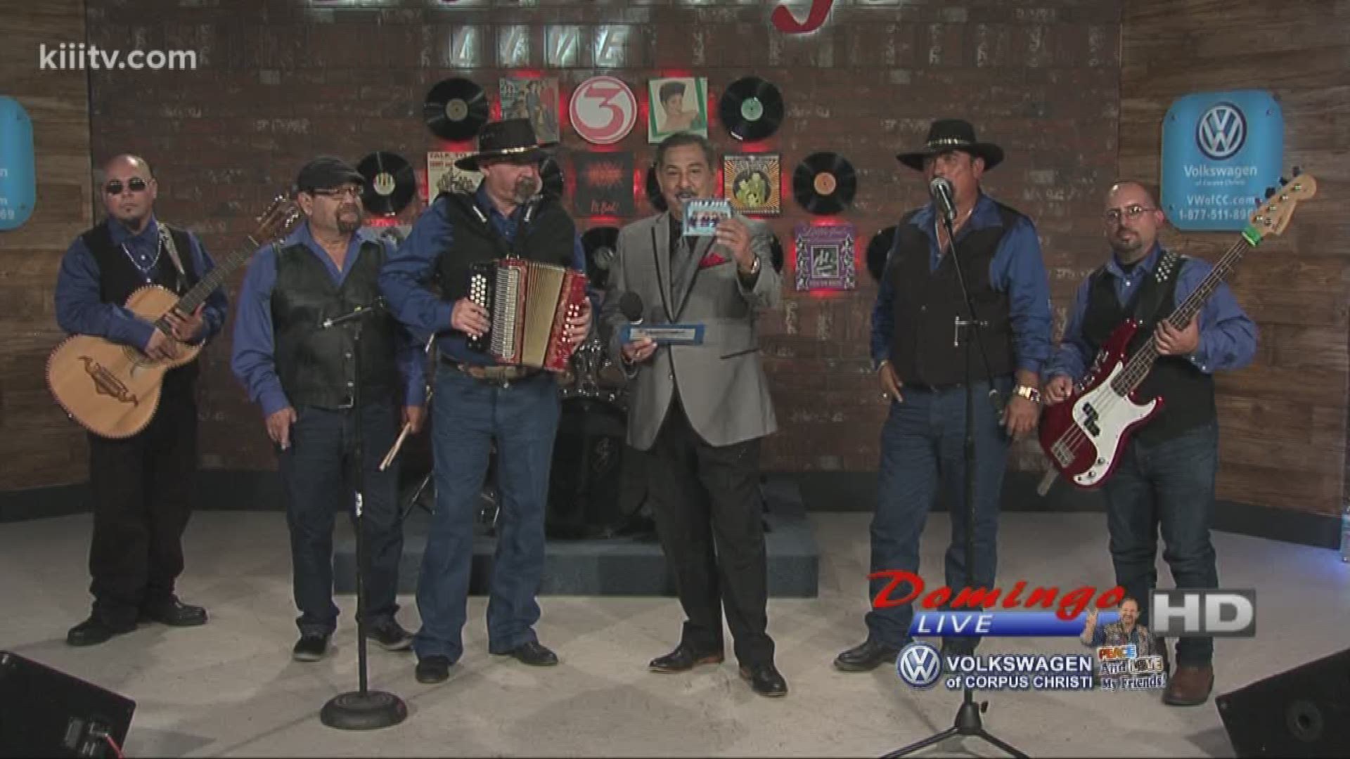 Los D Boys Interviewing with Rudy Trevino on Domingo Live.