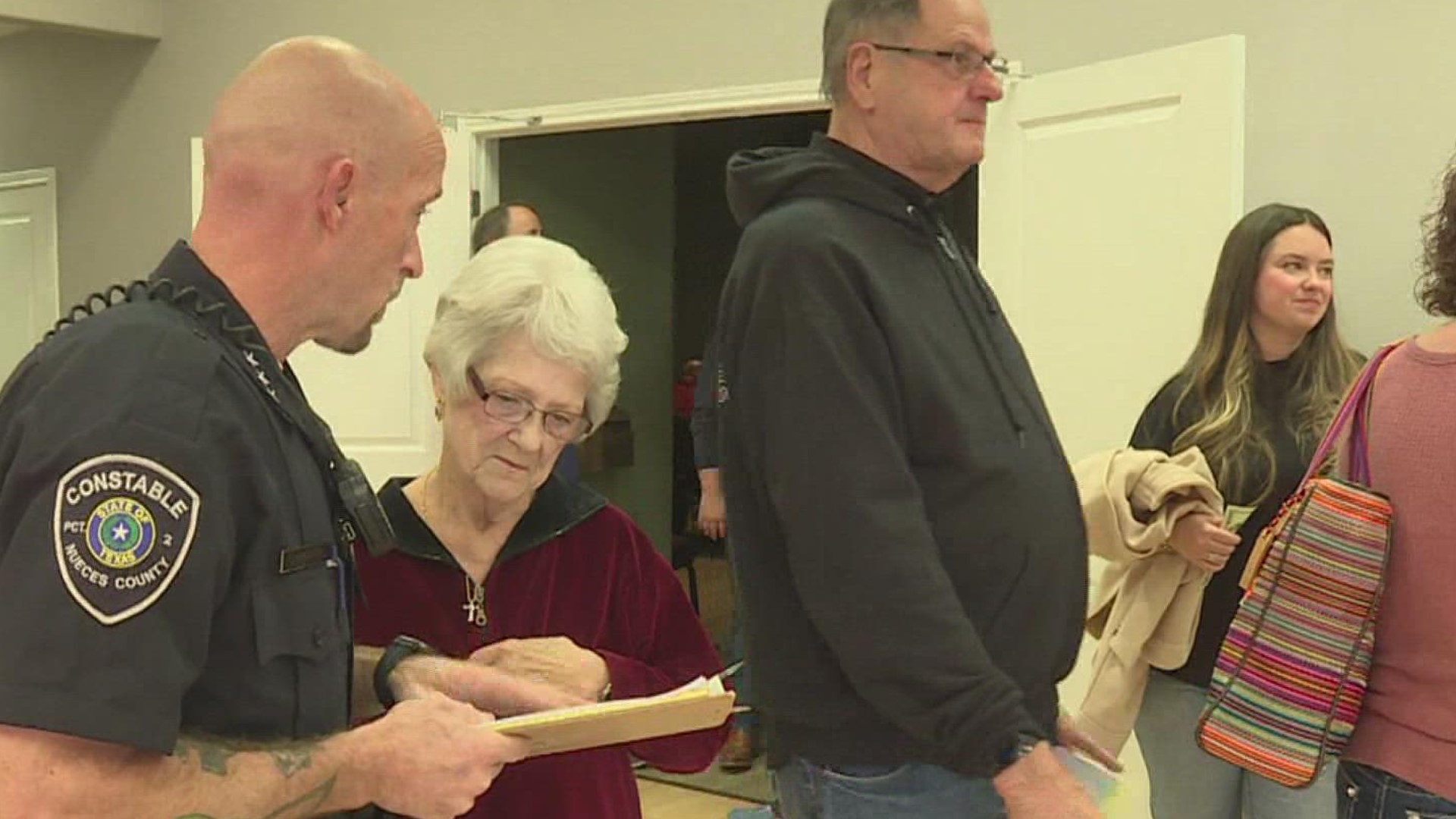 The Nueces County Constable Office Precinct 2 is making sure the elderly and those who live alone aren't forgotten.