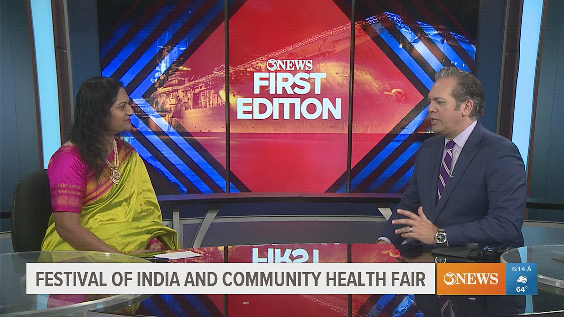 Ritha Kulkarni of the Festival of India joined us on First Edition to let the public know what to expect at this year's cultural festival and health fair.