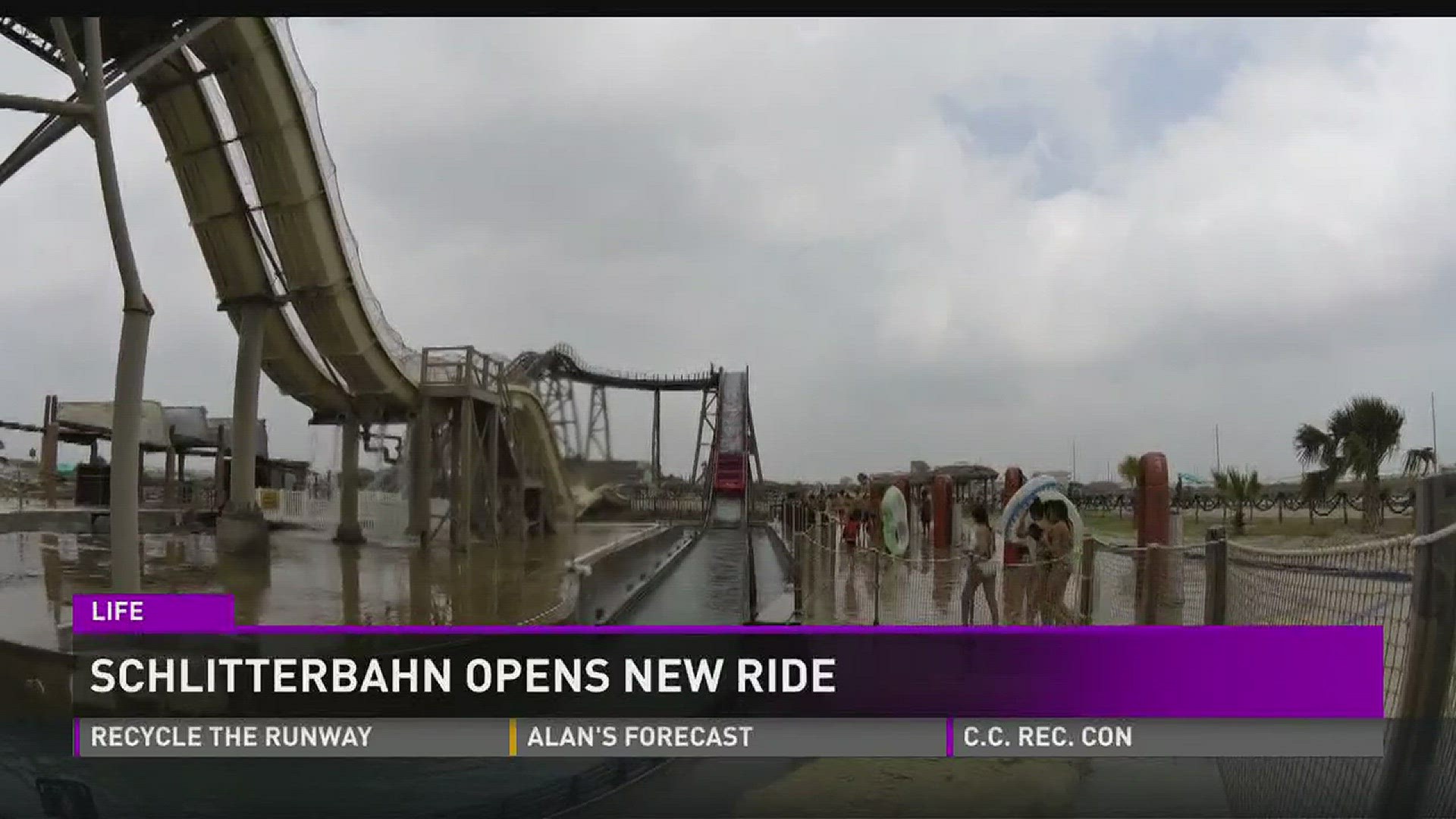 Schlitterbahn is getting ready to open their newest ride this season.