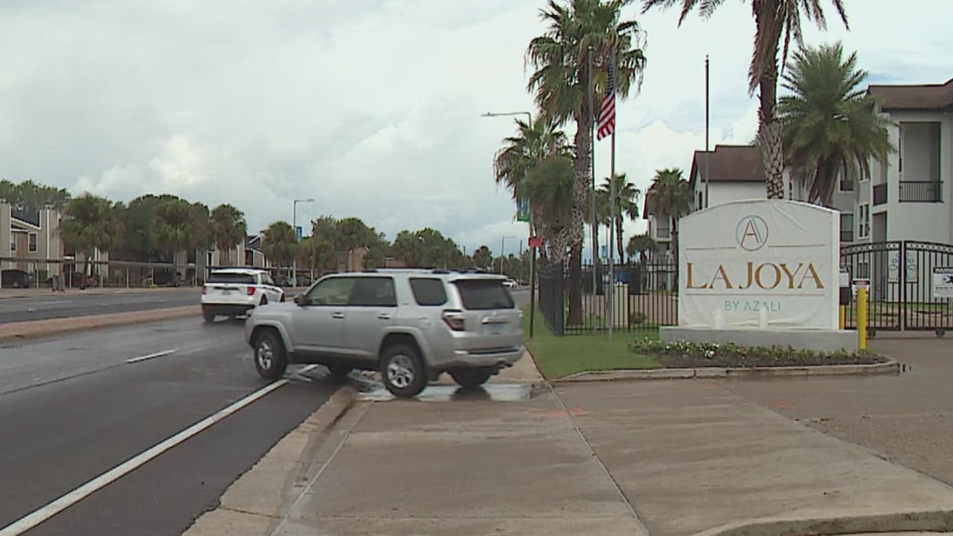 Witnesses say they saw Saenz lose control before being thrown from the bike.