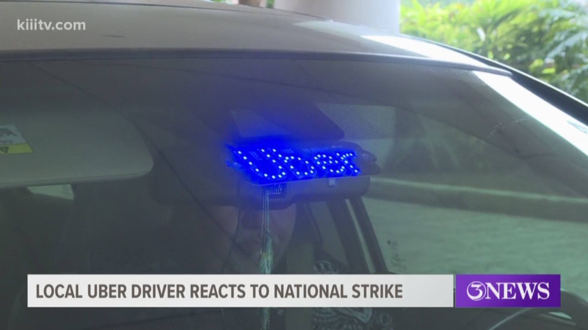 Corpus Christi Uber driver reacts to nationwide strikes