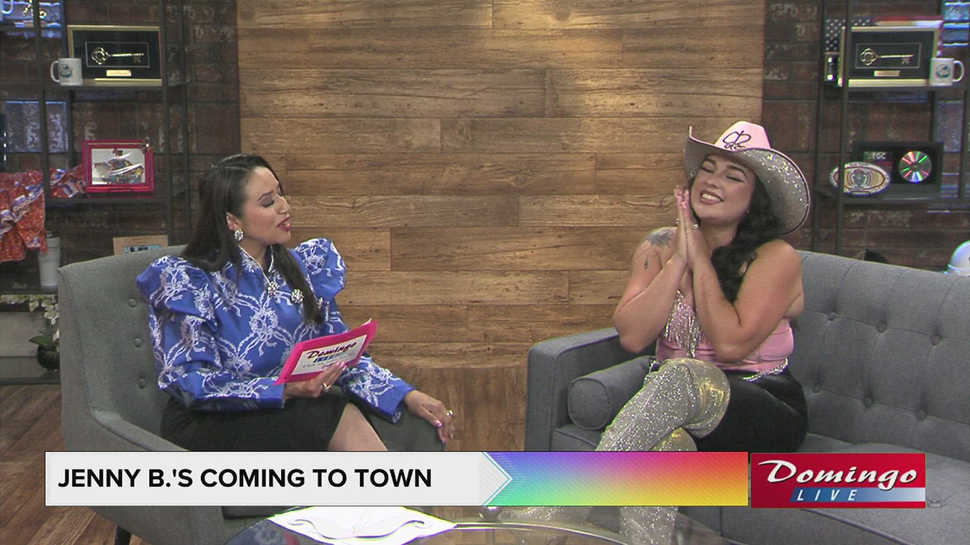 Jenny B. joined us on Domingo Live to discuss her start in Tejano, upcoming projects and what advice she has for girls following in her footsteps.