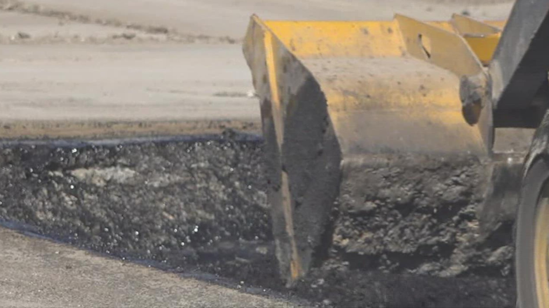 The water line which caused the road reconstruction was fixed Friday.