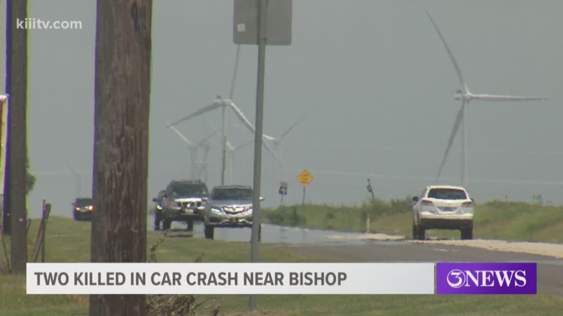 Two killed in crash near identified