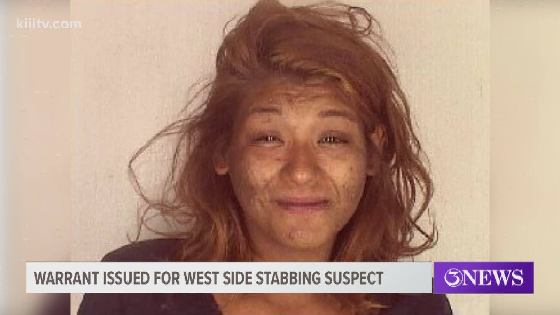 CCPD looking for female suspect in stabbing homicide on Corpus Christi.