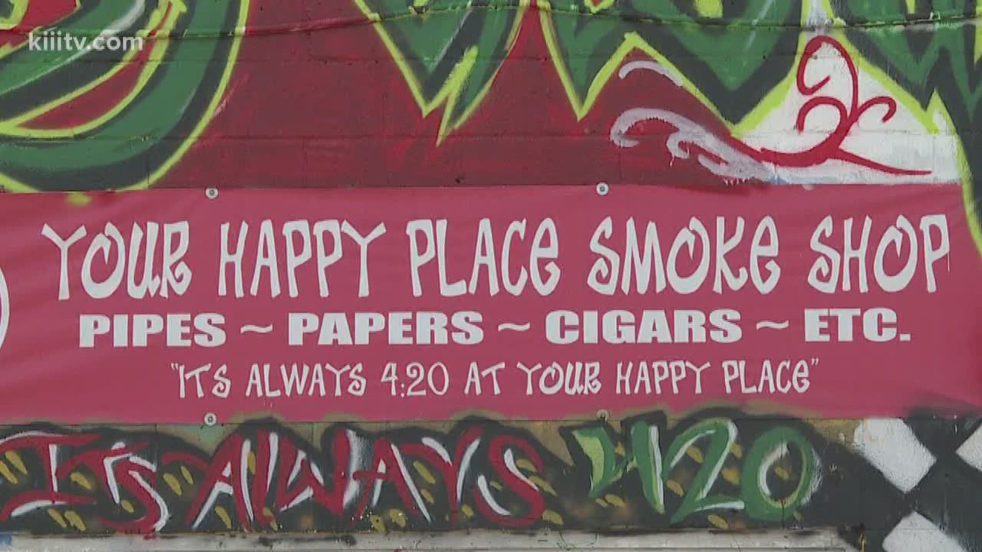 The owner of a smoke shop called Your Happy Place was arrested Wednesday night during a raid conducted by the DEA and Department of Public Safety troopers.