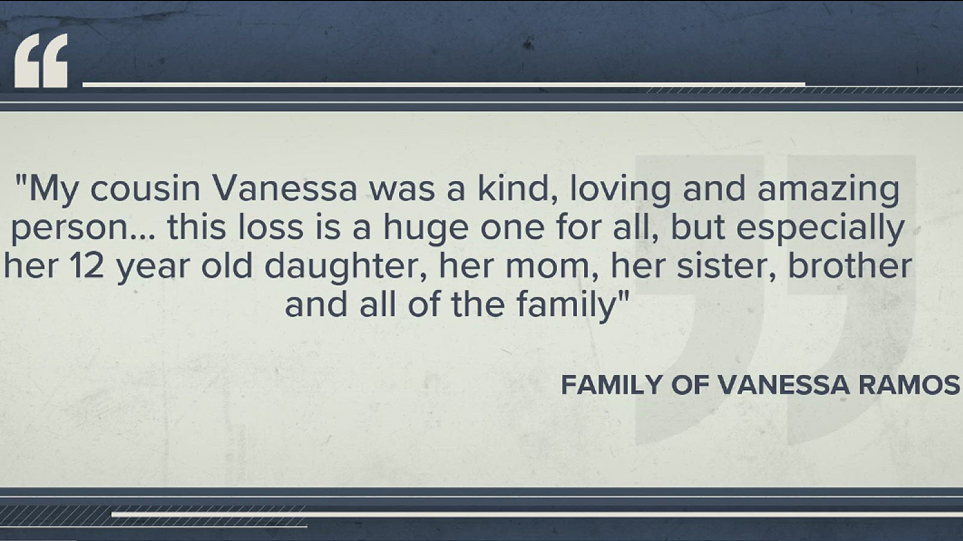 The family also urged the community to never drink and drive but to find any other way to get home without making the same choice the driver did.