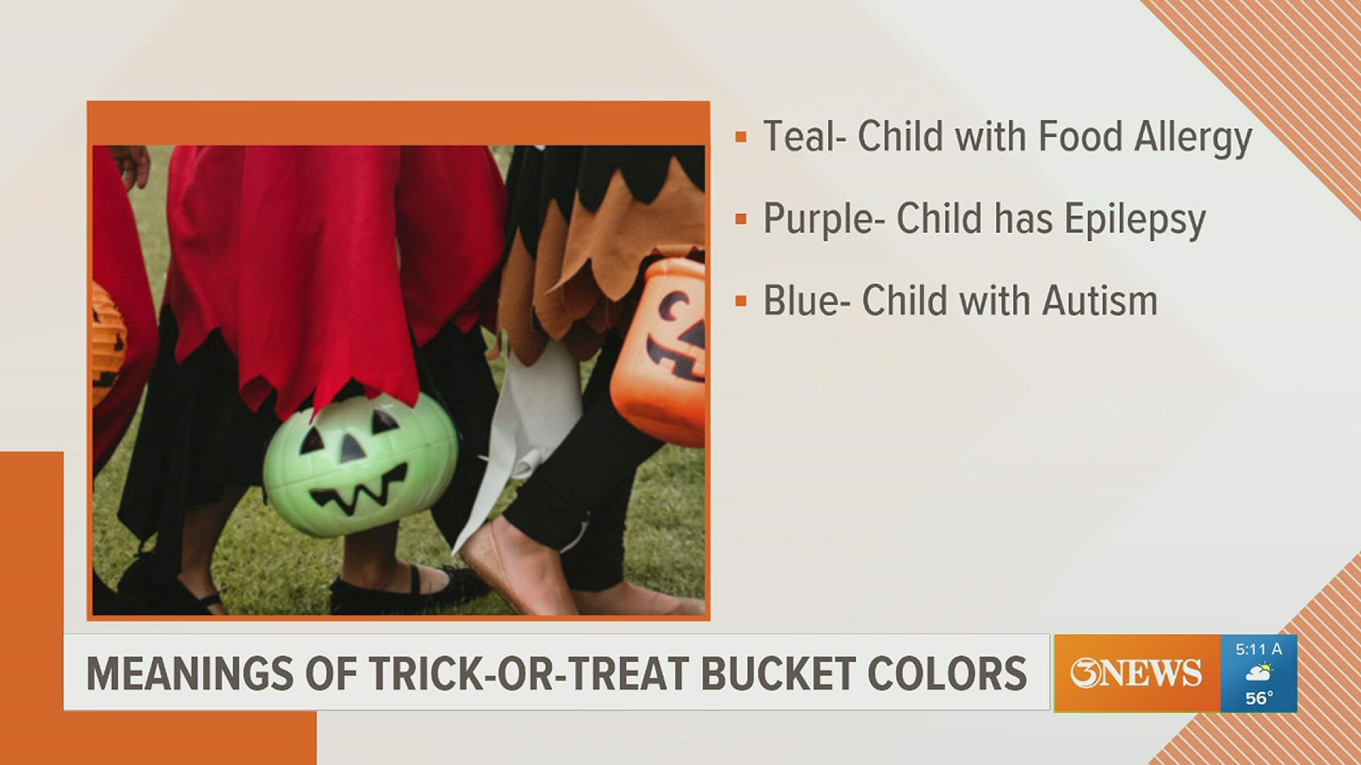 Colors of buckets and decorations have their own meanings, but do you know what they mean?
