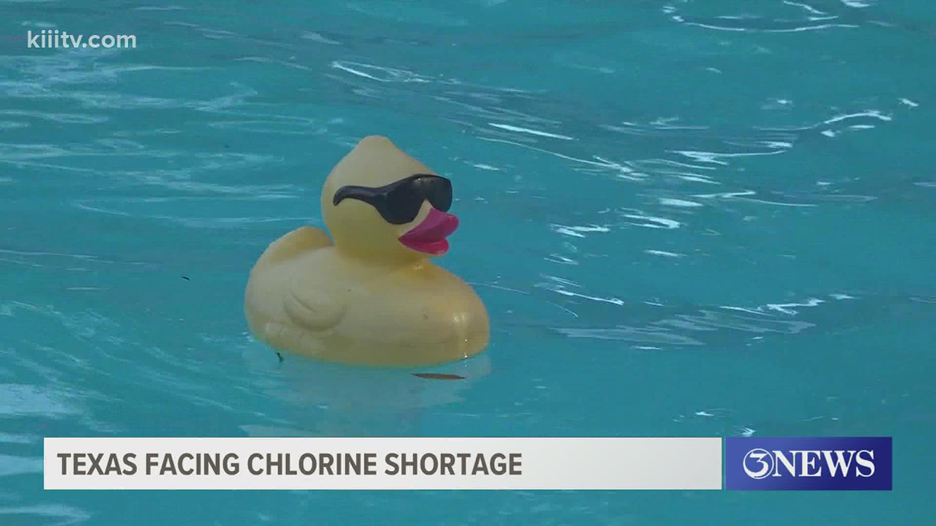 According to a statement from Leslie’s Pools, the entire pool industry is seeing an increased demand for chlorine in recent months.