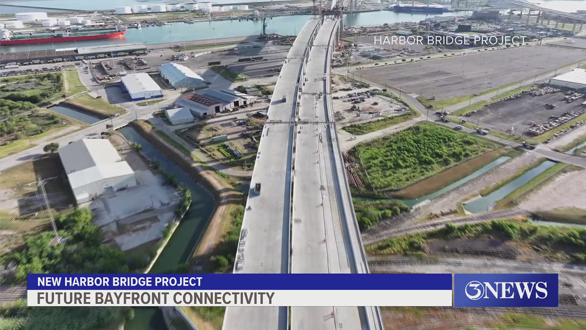 Future Bayfront connectivity with new Harbor Bridge Project