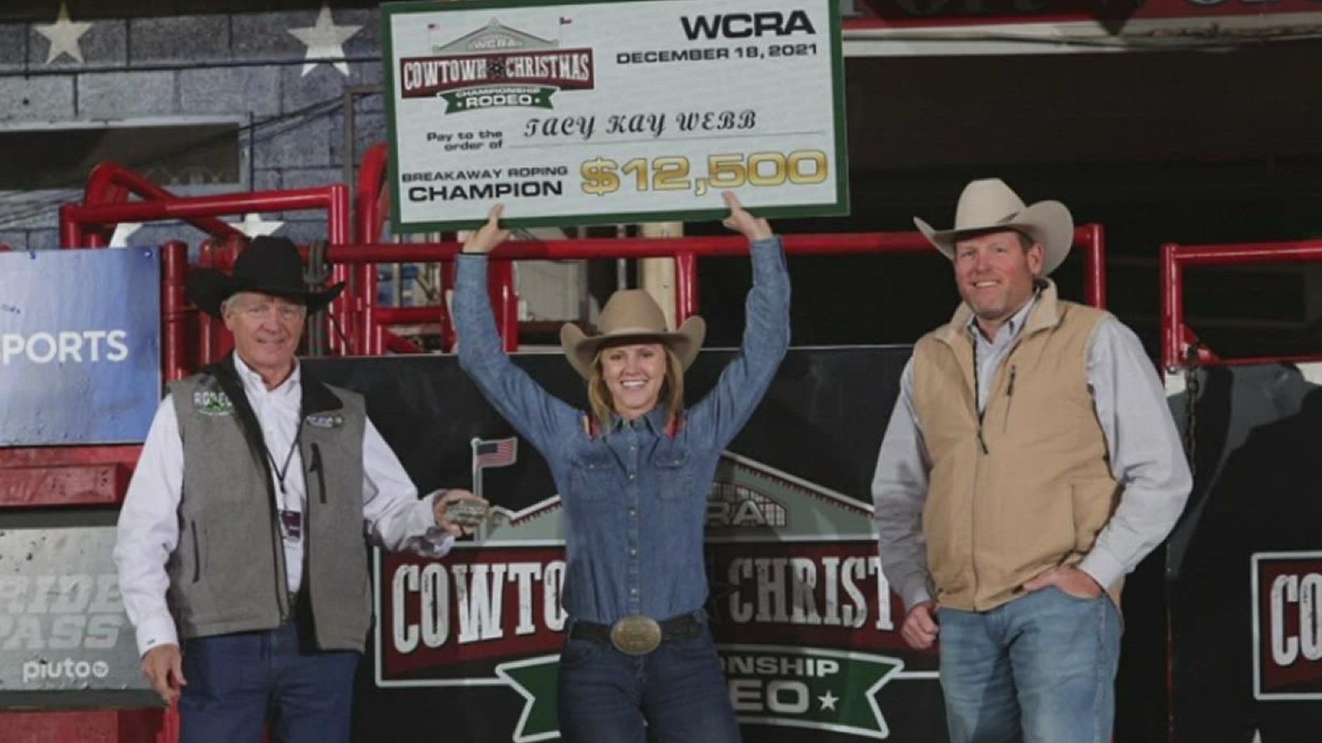 If Webb wins, she will be the first woman in rodeo to become an overnight millionaire, but she still wouldn't retire her scrubs.