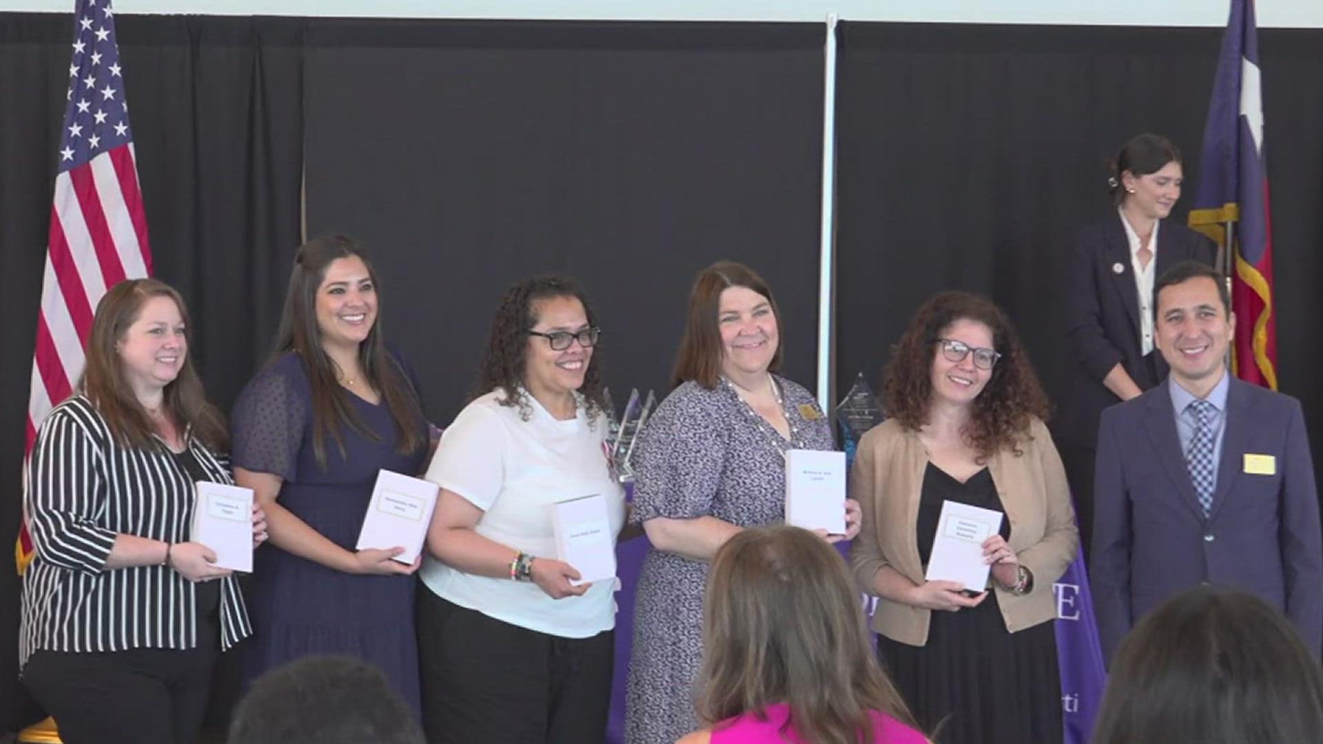 The ceremony was an opportunity to recognize the individuals, corporations and local businesses that go the extra mile to provide support to the school.