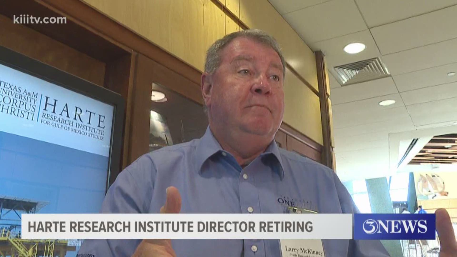 A national search to find Dr. Larry McKinney's replacement will begin in January.