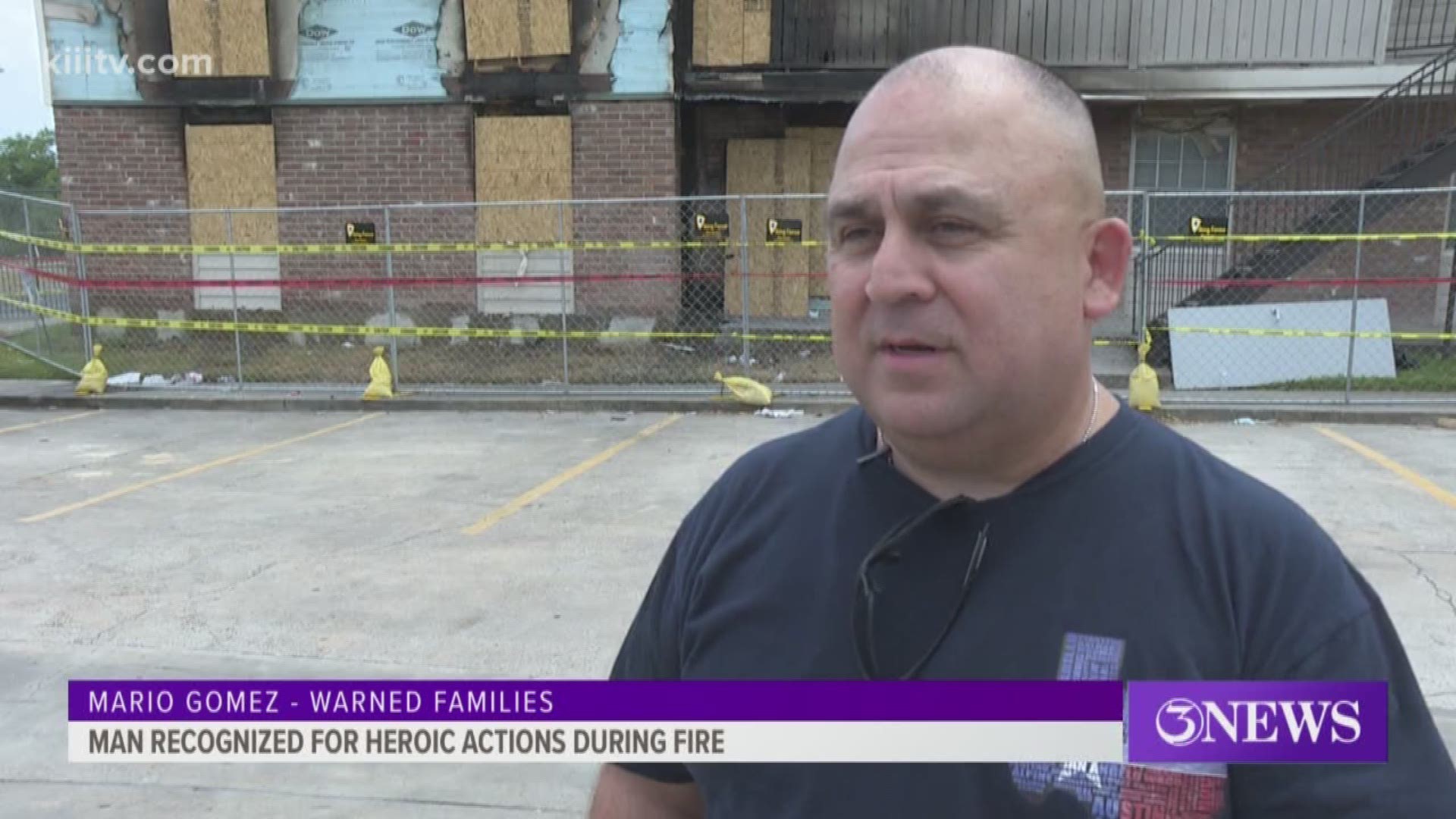 Firefighters from both Annaville and Corpus Christi were able to quickly battle the heavy flames and smoke, but the damage displaced everyone who lived in the building.