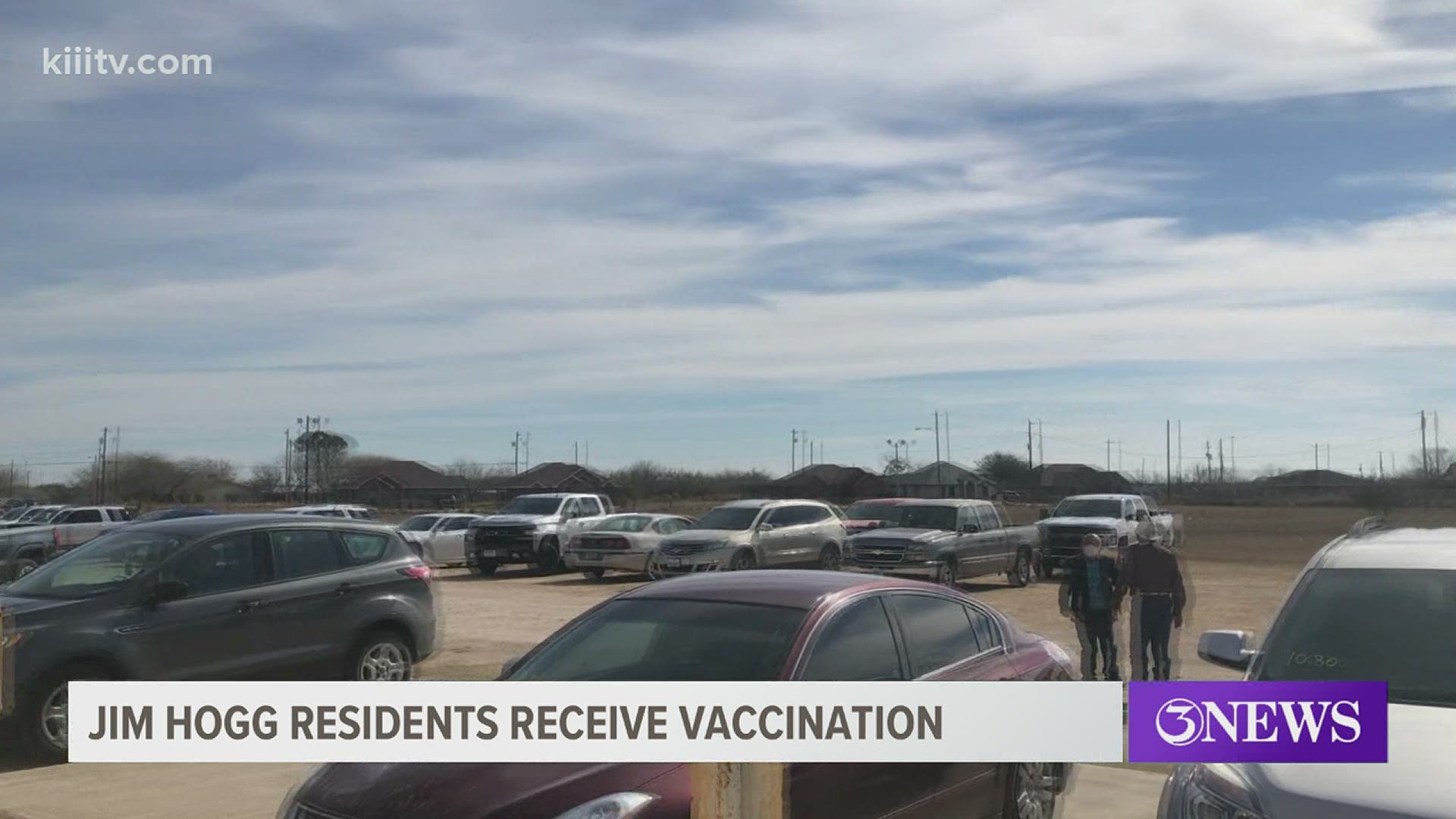 If residents want to sign up to get on the county's vaccination list, they need to call Judge Guerra's office at 361-527-3015.