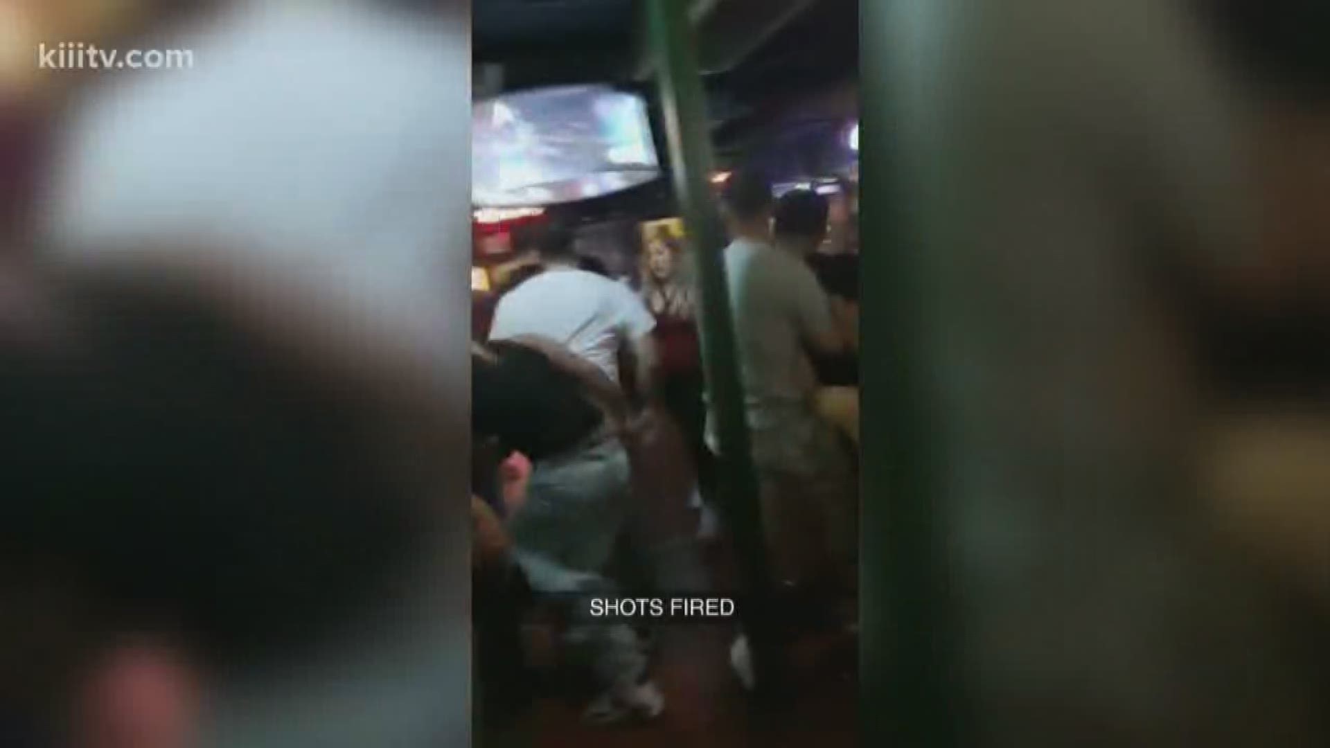 Police said what started as a fight at a Corpus Christi sports bar Friday night led to reports of shots being fired.