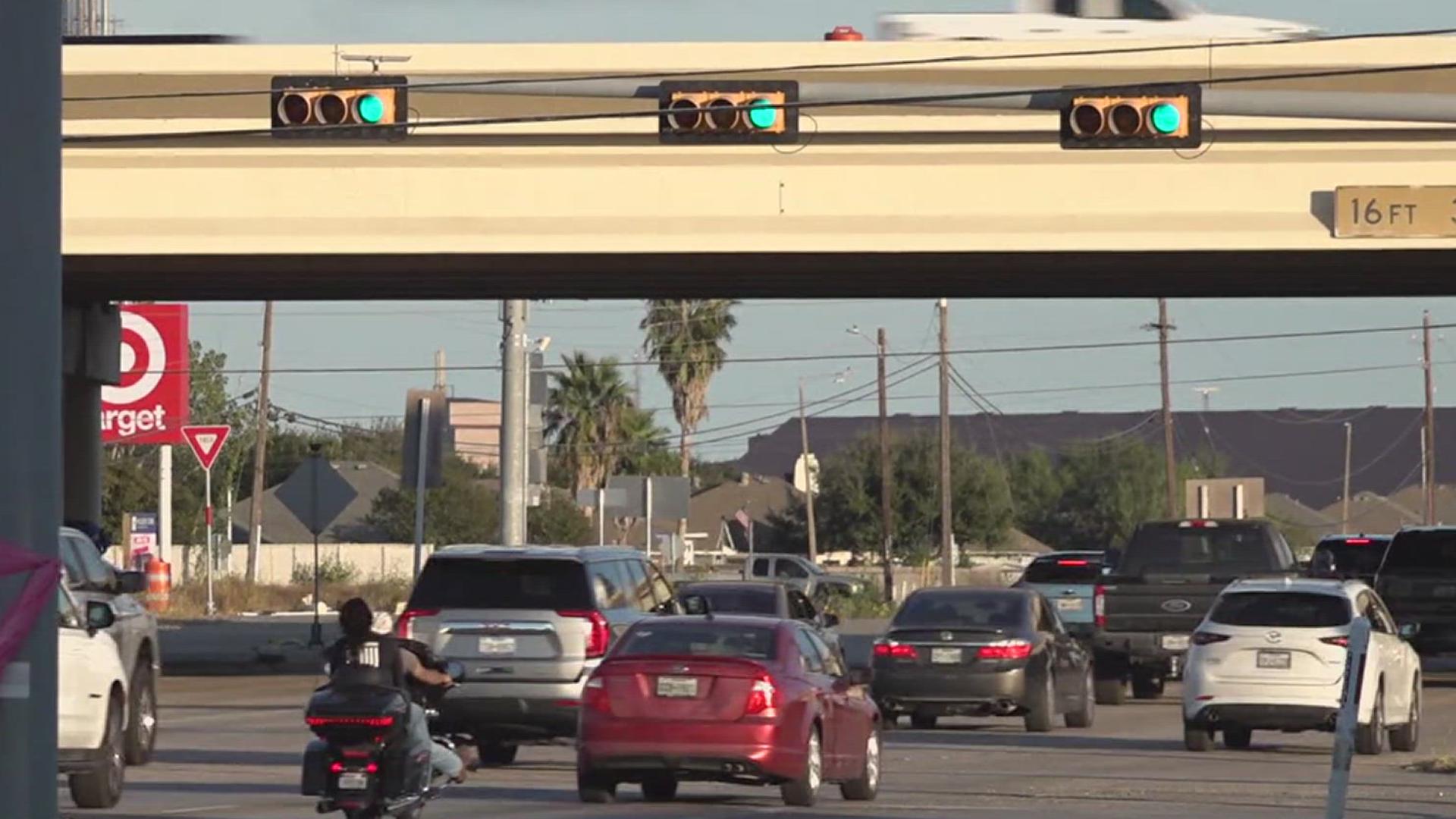 The new southbound braided ramp and exit ramp to Lang Road are expected to be open by noon Monday.