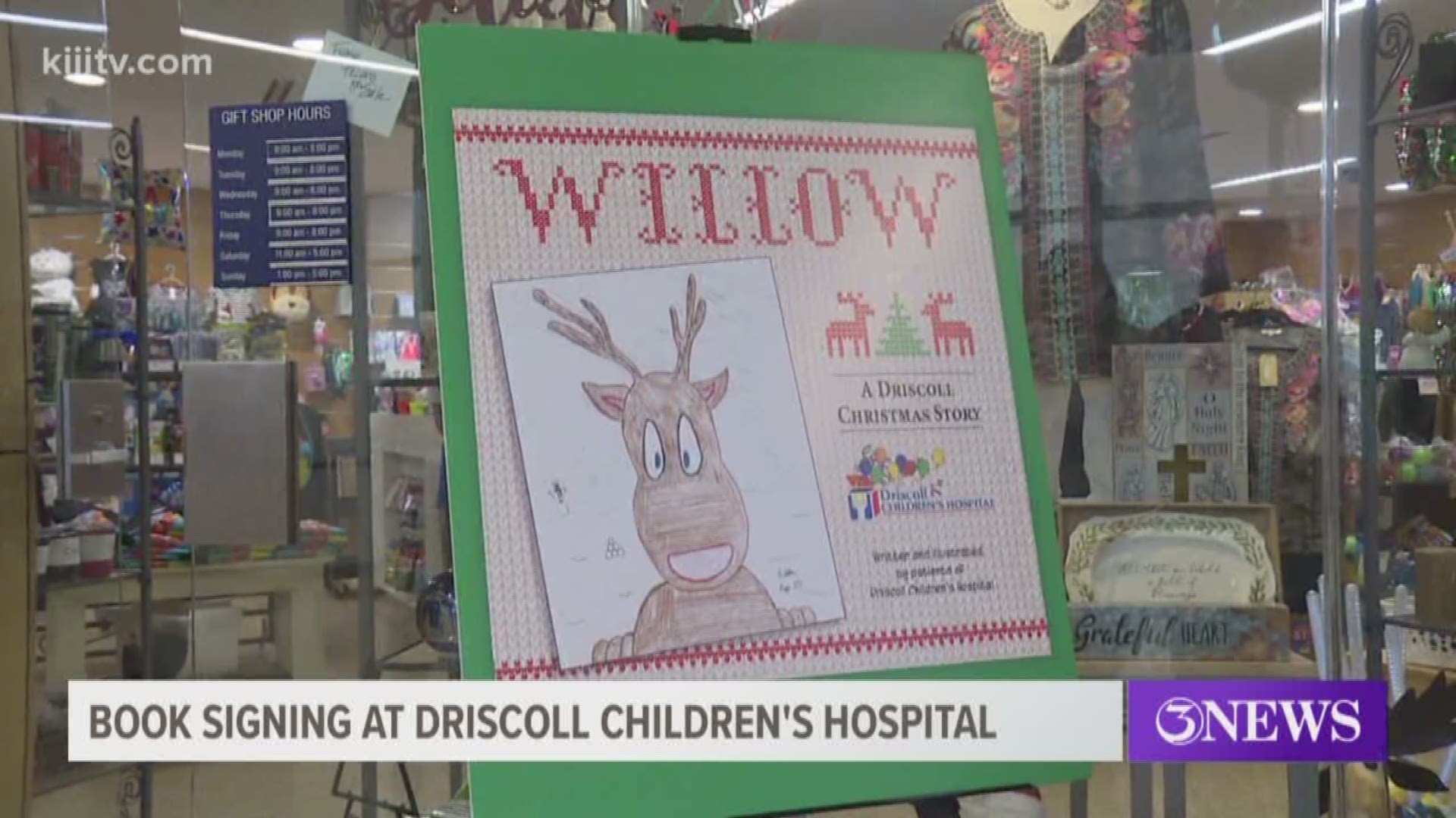 A special event was put on at Driscoll Children's Hospital Monday to get children into the spirit of the holidays.