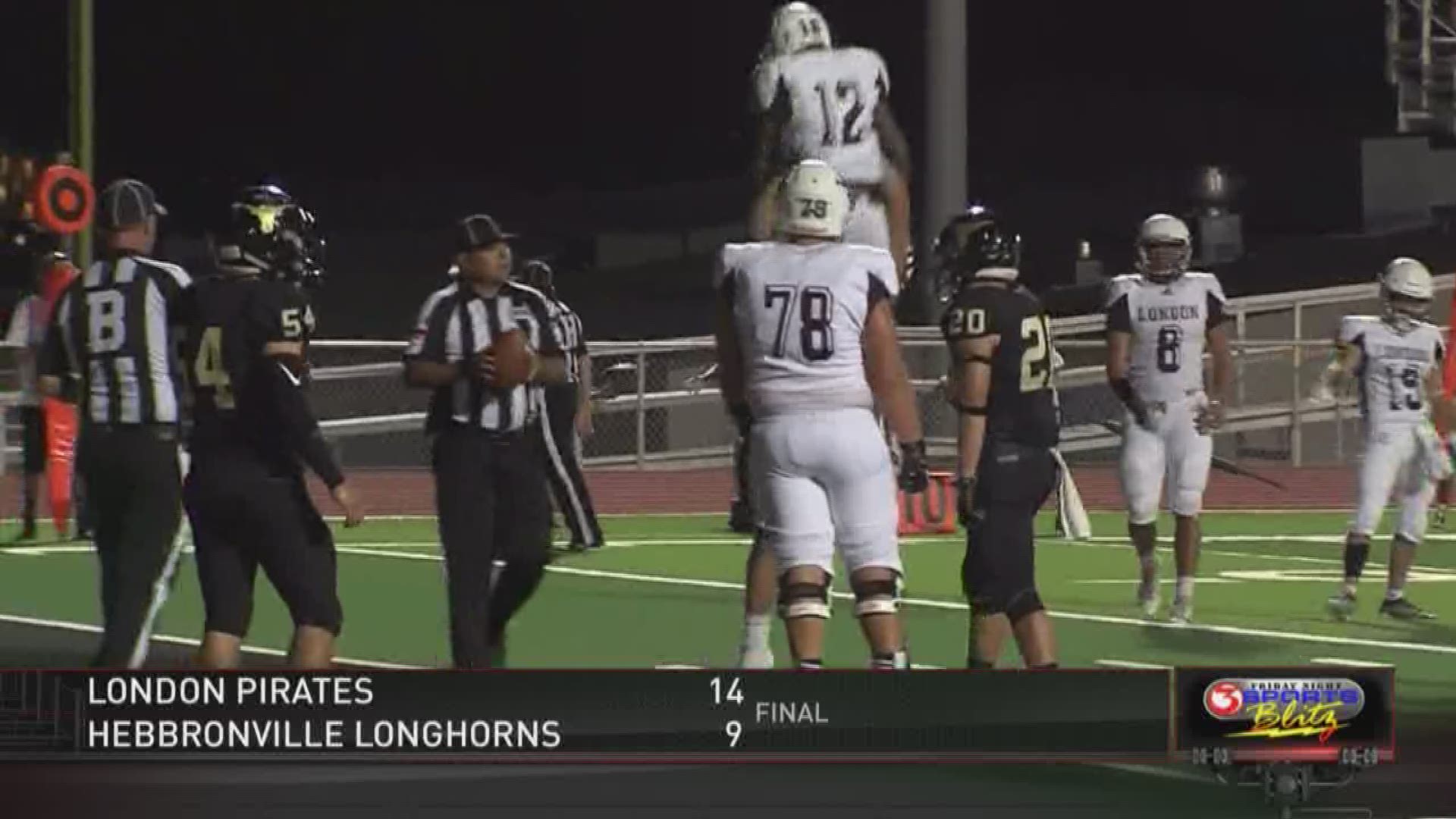 Part III includes highlights of: London's road win over Hebbronville, Mathis' win over Falfurrias, San Diego's win over Santa Gertrudis, and John Paul II's win over