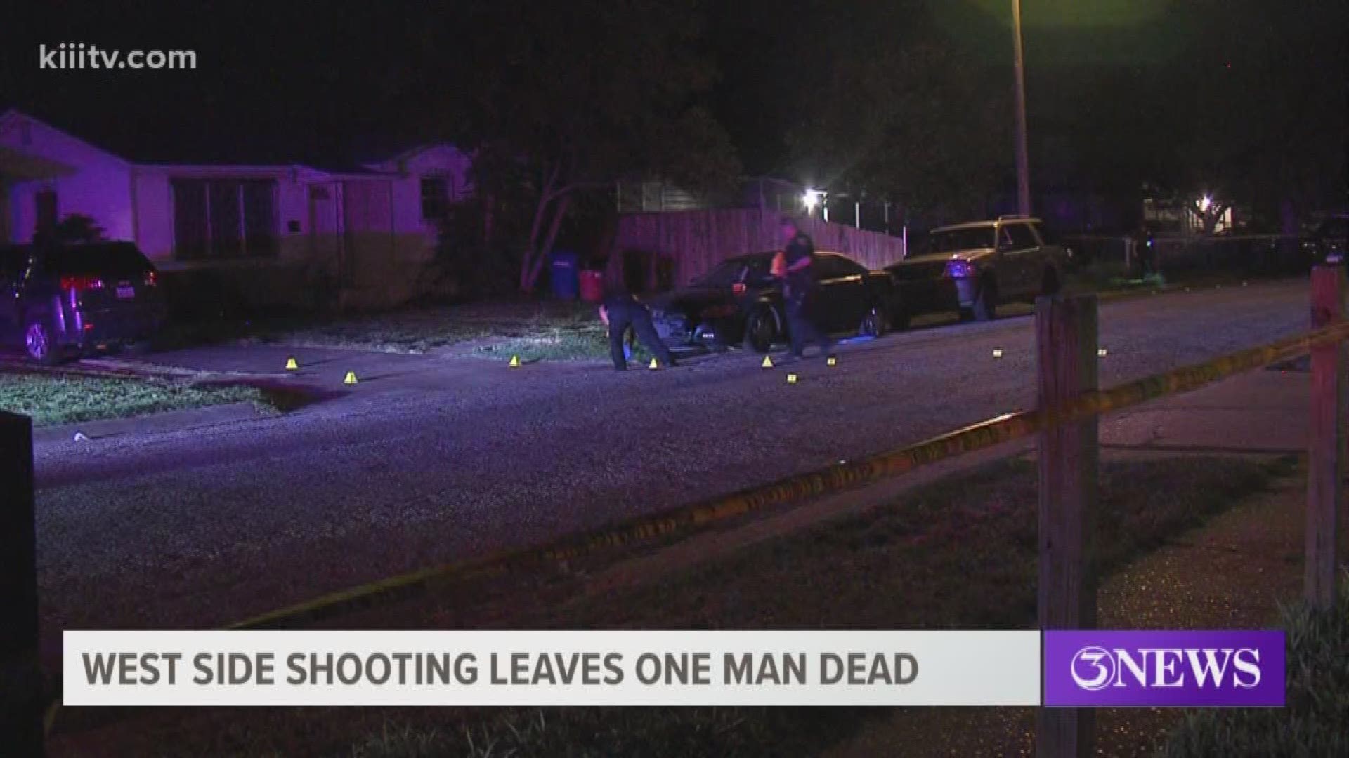 A man was killed Monday morning after being shot multiple times in a neighborhood on Corpus Christi's westside.
