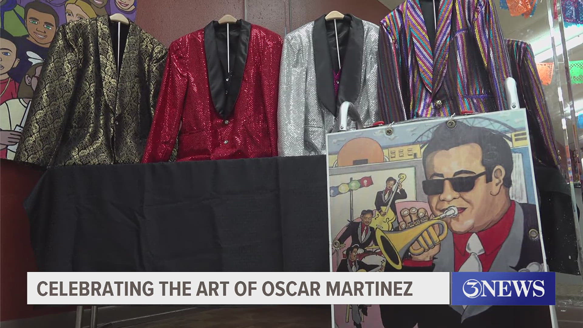 Oscar Martinez will be honored with a special exhibit at the Garcia Arts and Education Center during Hispanic Heritage Month.