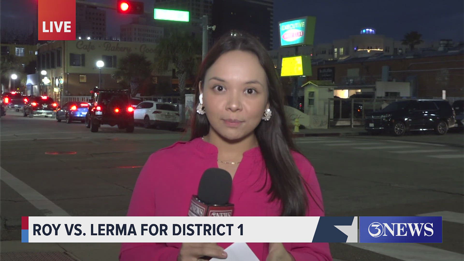 There is a rematch for District 1 between incumbent Everett Roy and former councilman Billy Lerma. Stay with 3NEWS for updates as election results roll in. 