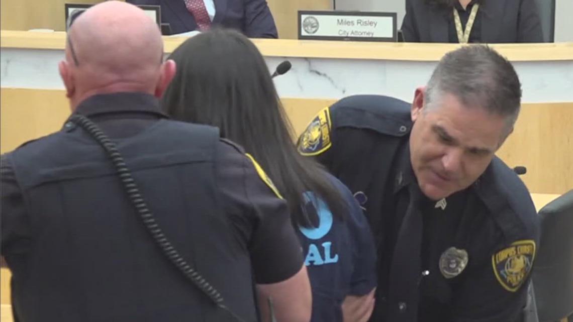 Corpus Christi City Hall adds security after threats, arrests(01)