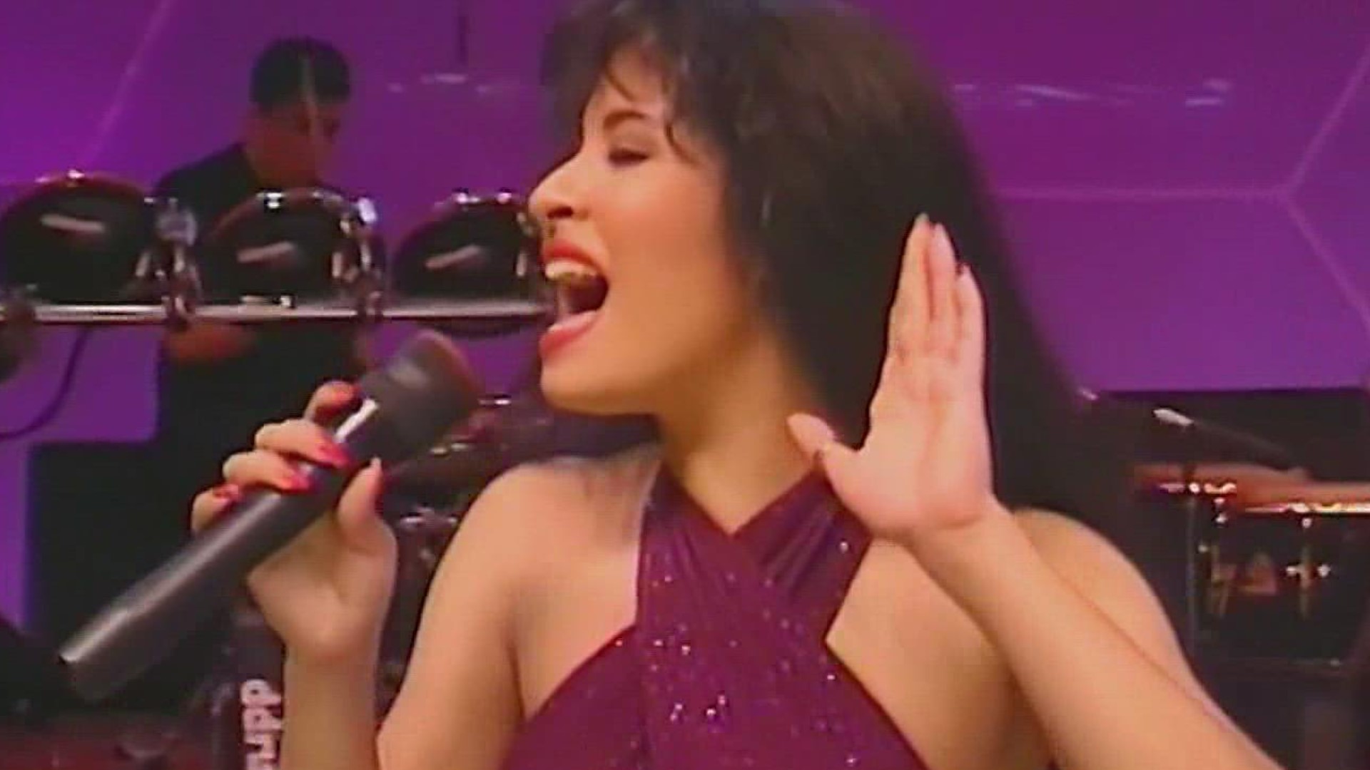 Selena quintanilla purple outlet dress