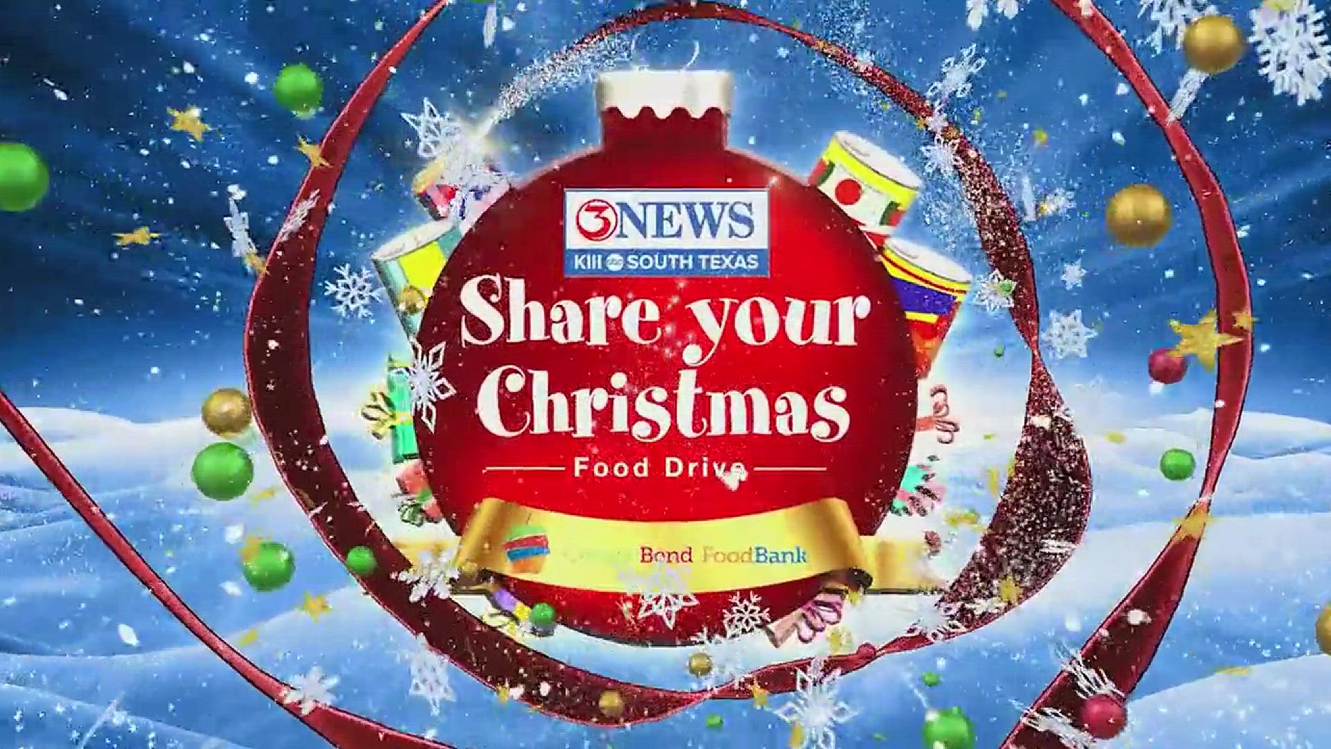 Join KIII and the Coastal Bend Food Bank to make a difference in our community and help feed those in need this holiday season.