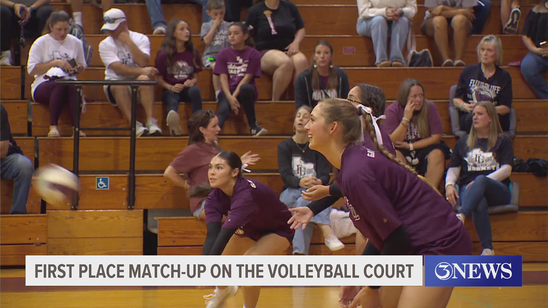 The Hornets took four sets to beta the rival Eagles in the first of two district match-ups this season.