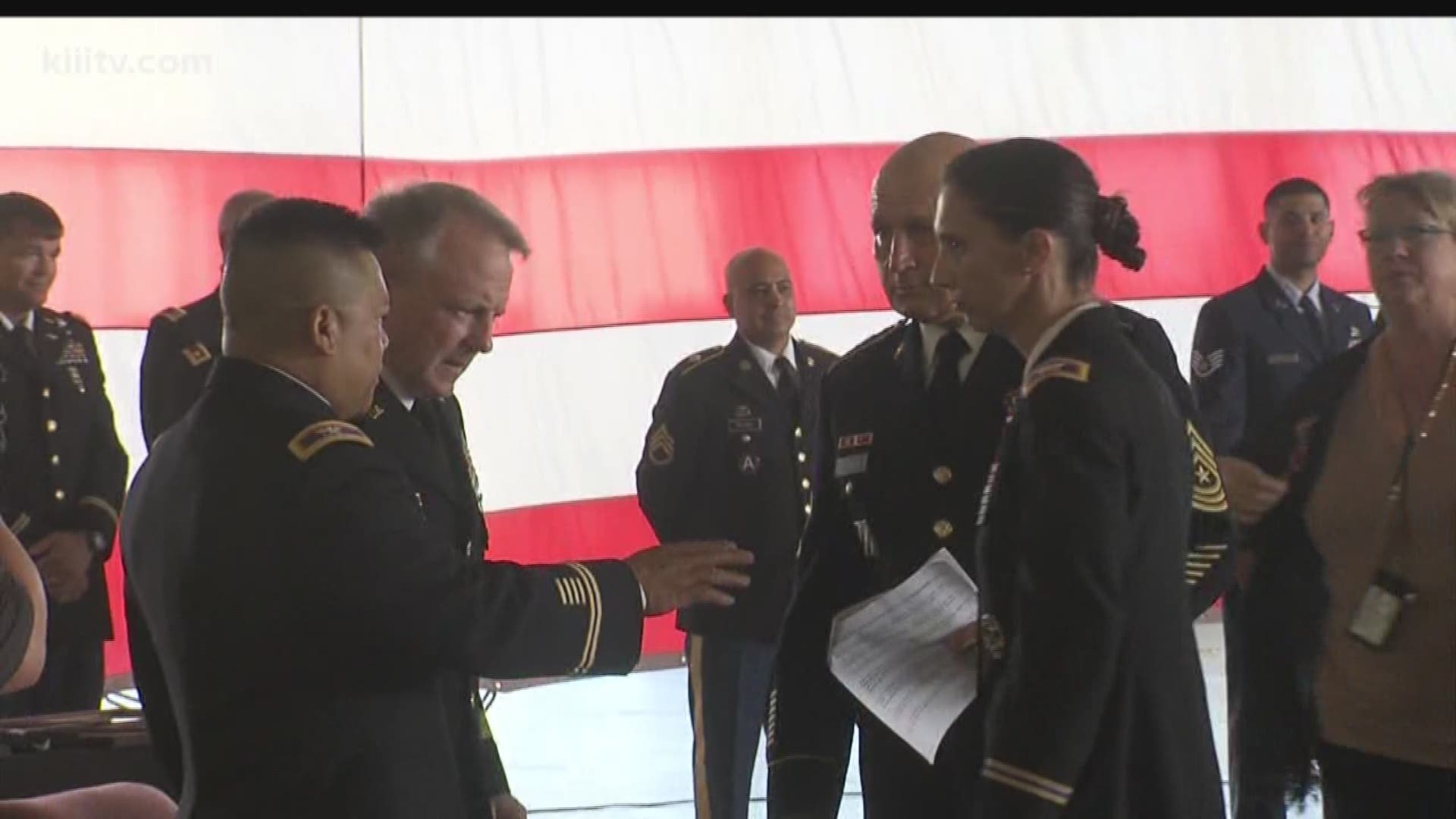 The Corpus Christi Army Depot held a special change of command ceremony Friday morning celebrating a new chapter.