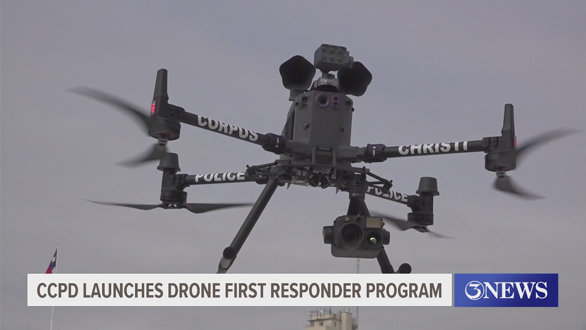 CCPD has used the drones to help find lost children at the beach, and most recently during the department's street racing operation downtown.