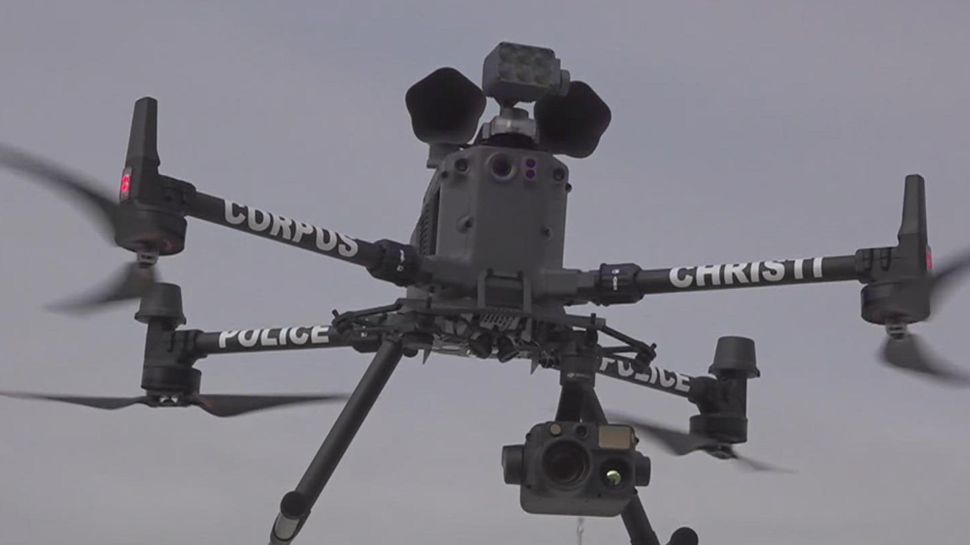 CCPD has used the drones to help find lost children at the beach, and most recently during the department's street racing operation downtown.