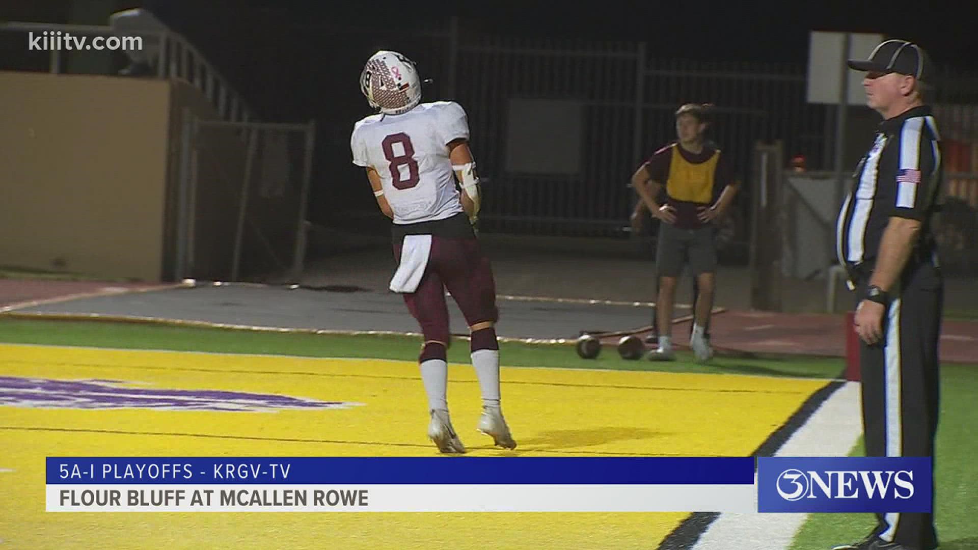 Sports Blitz: round 1, McAllen Nikki Rowe falls to Flour Bluff