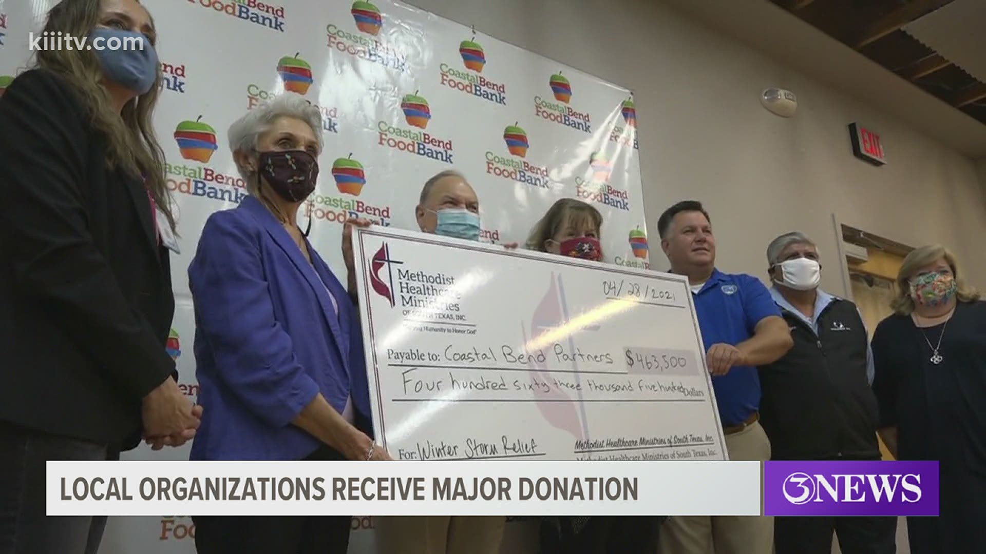 Methodist Healthcare Ministries of South Texas donates 463,500