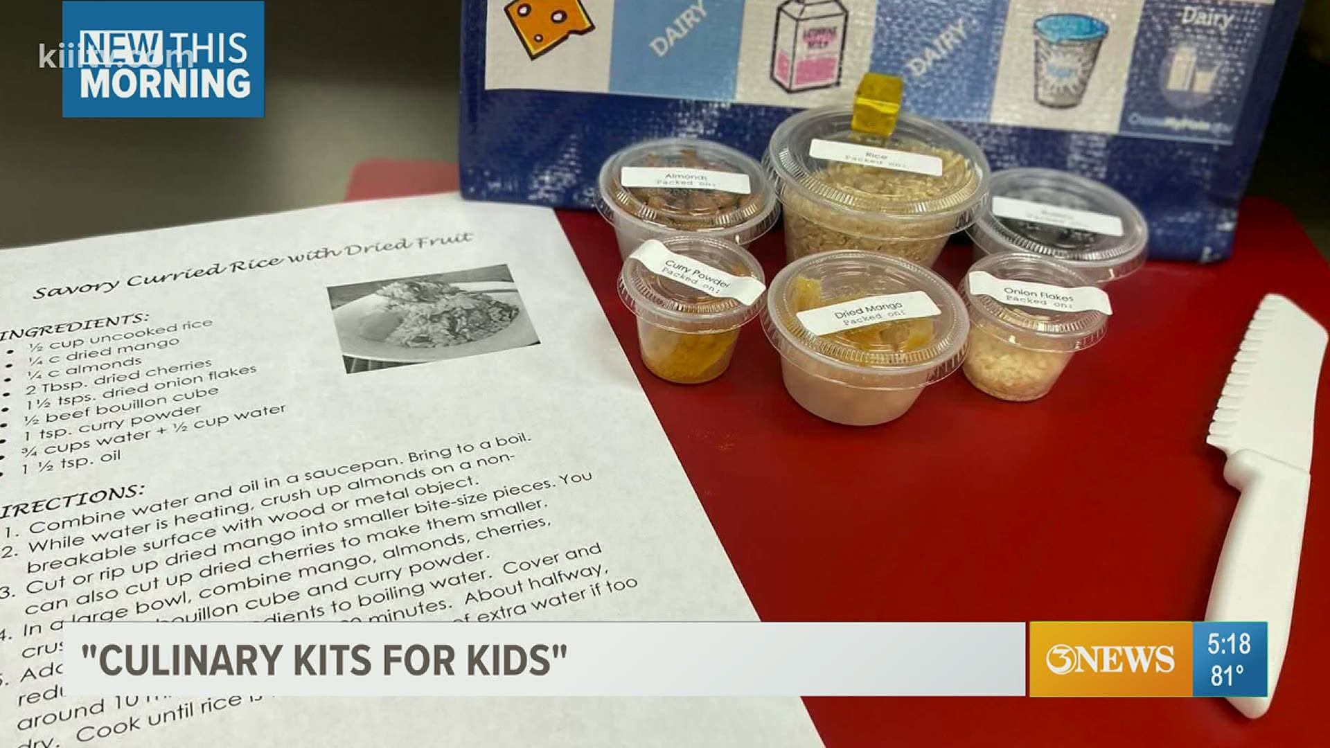 As summer kicks-off, the food bank is offering a kit that will teach kids how to cook.