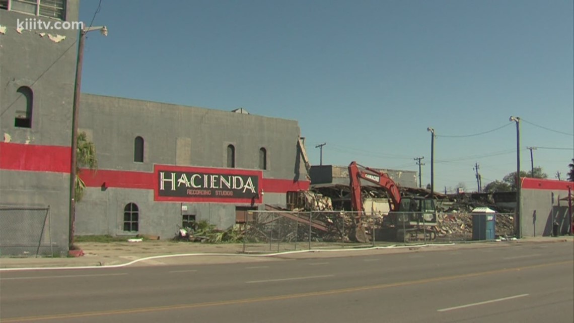 Demolition begins at Corpus Christi's old Hacienda Records building