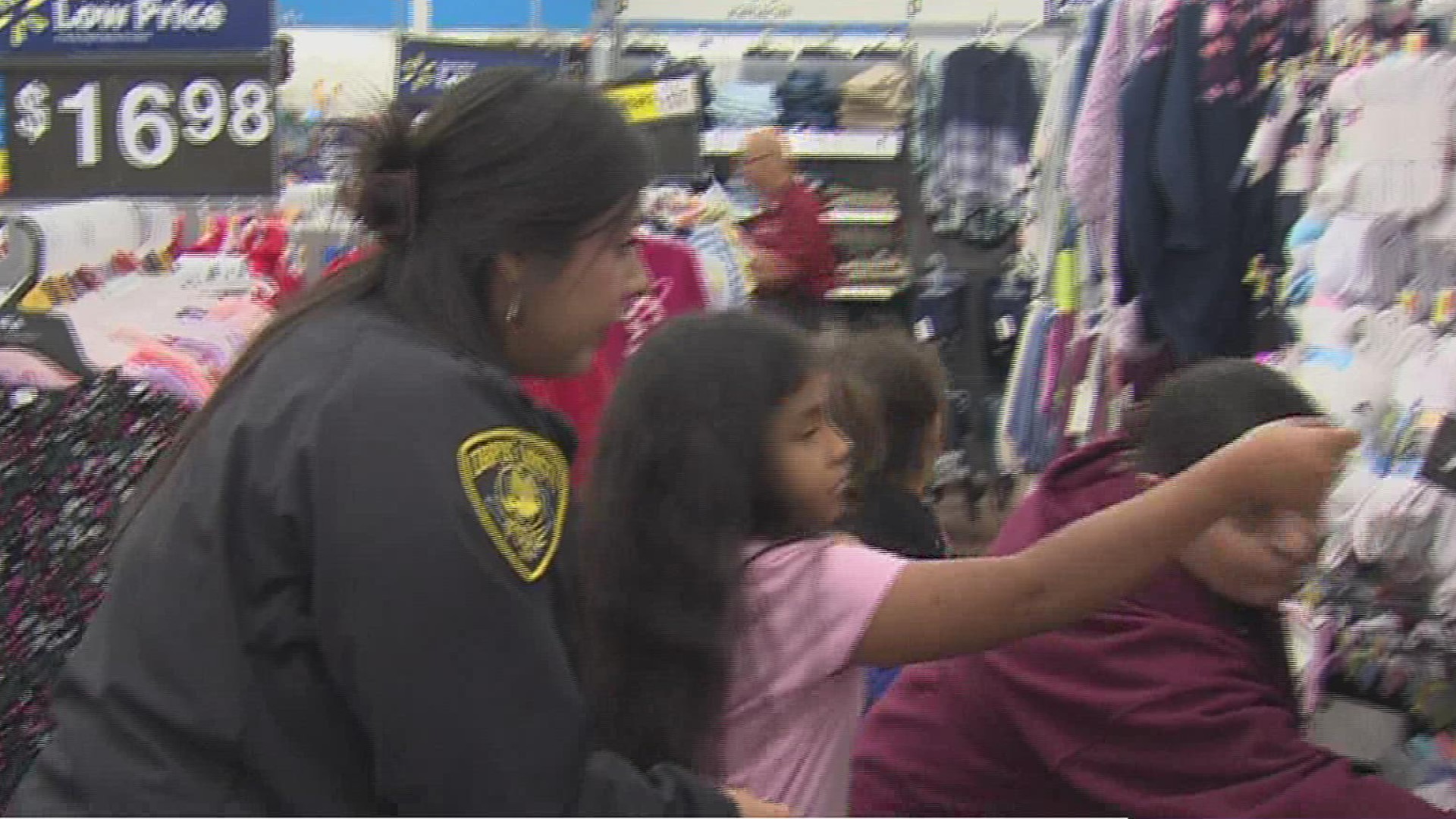 Senior CCPD officer Javier Cantu told 3NEWS that the event means just as much to them as it does to the children.
