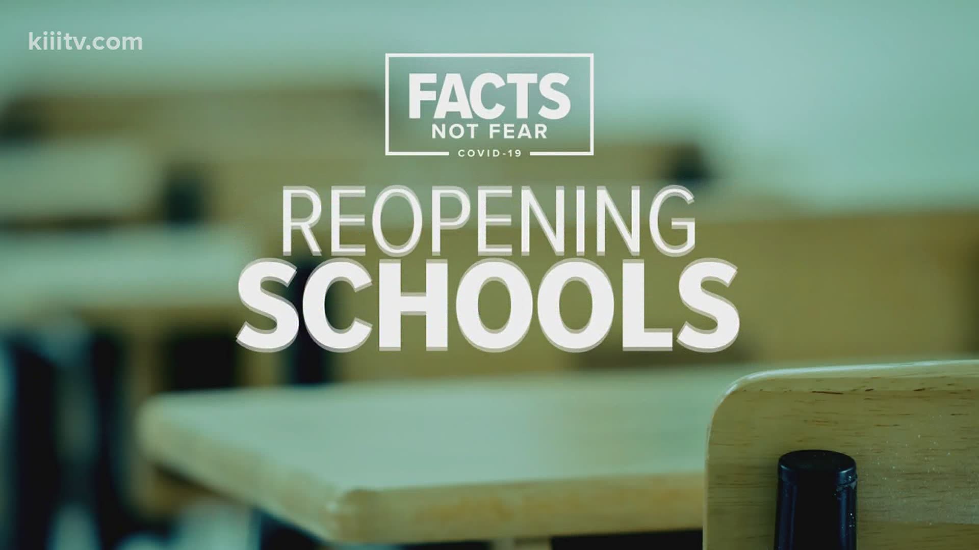 The new reporting system will begin in September when many school districts will begin to allow students to return to the classroom.