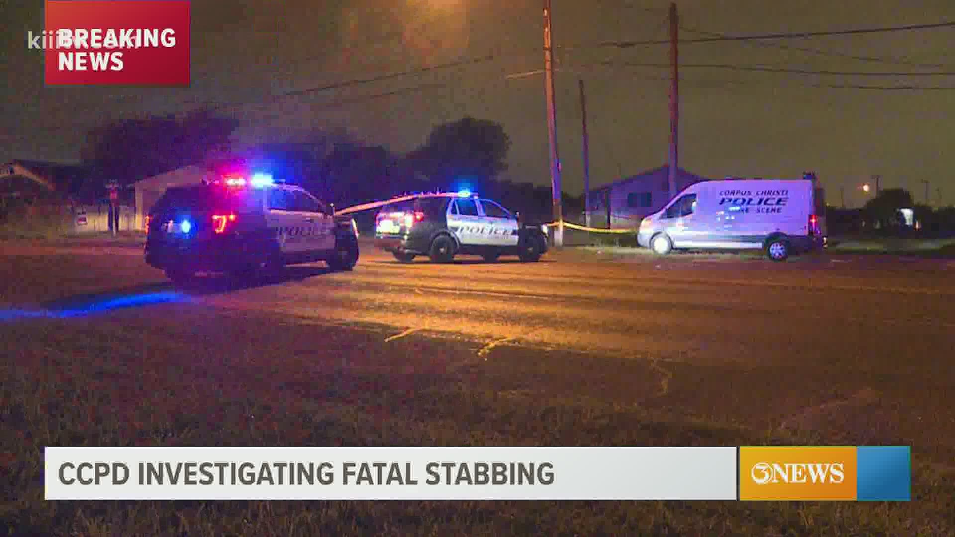 Corpus Christi Police said the woman was stabbed several times.