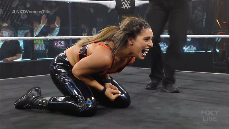 Former Javelinas WBB player wins WWE NXT women's title