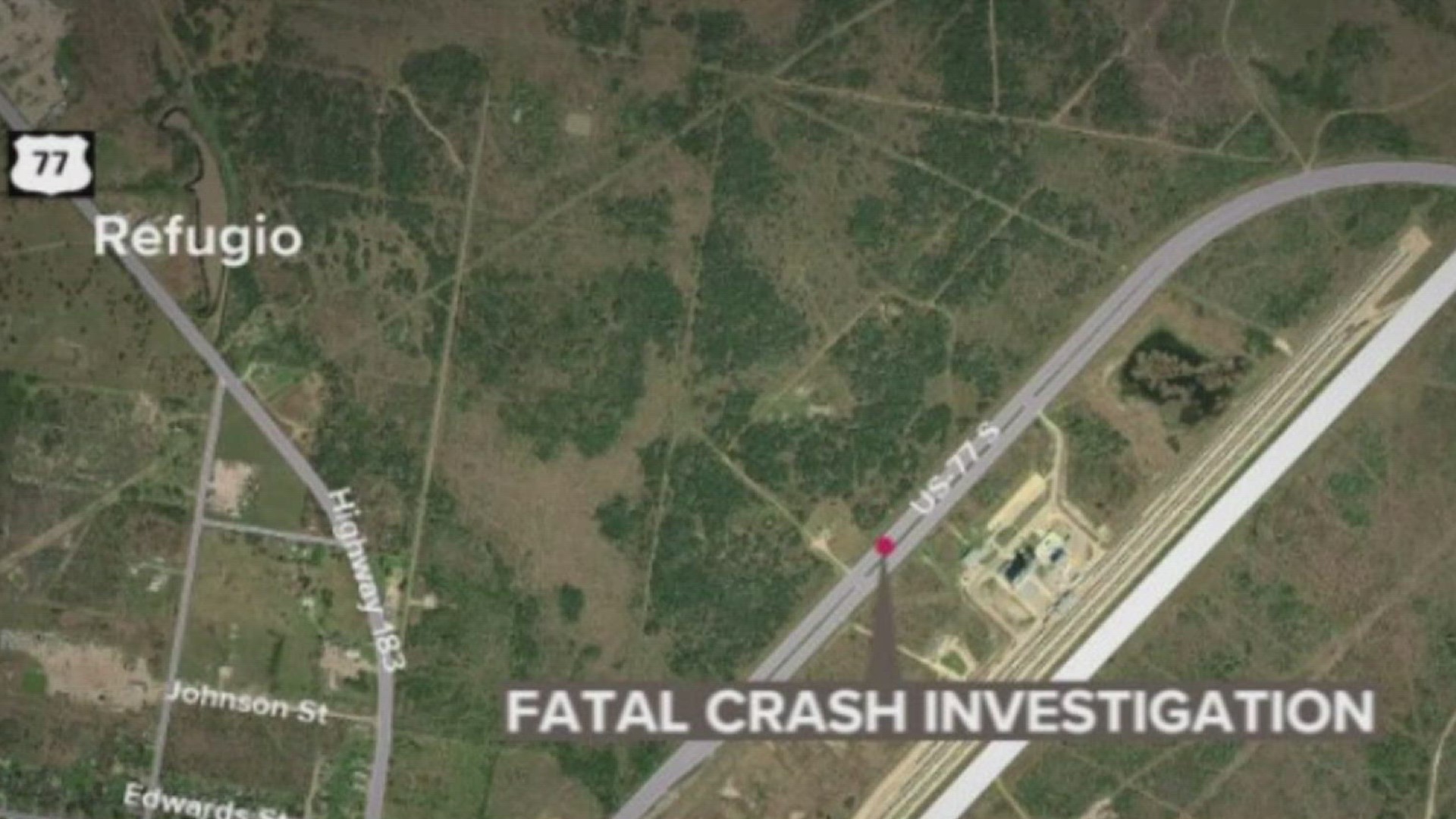 DPS explained that the 2-vehicle crash happened at 5 a.m. when both trucks were heading South on US 77.